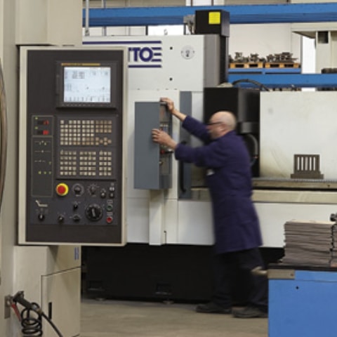 foto interno dell'industria